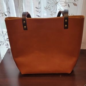 Medium Honey Portland Leather Goods Classic Tote